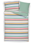 Preview: Satin Bettwäsche Colorful Wende